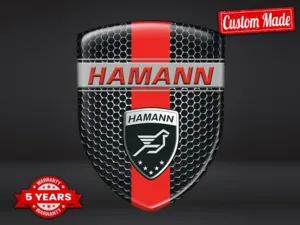 Hamann Car Self Adhesive decal Exclusive Look Sleek Dome Labels